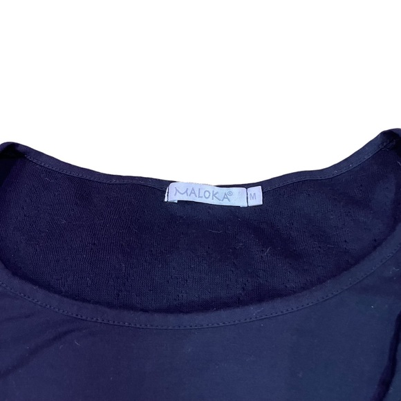 MALOKA BLACK MIDI DRESS Bolero Influence Size M - Picture 8 of 14